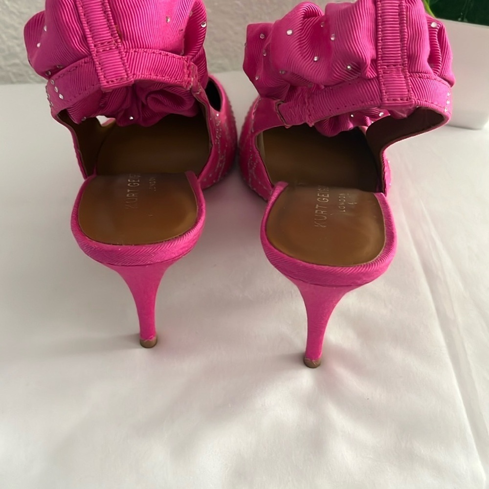 KURT GEIGER LONDON Women's Pink Stiletto Heels - Picture 5 of 14